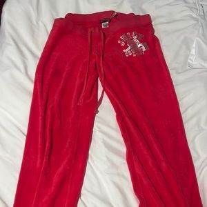 Juicy Couture Pink Sweatpants - size L